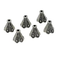 Zinc Alloy Bead Cap Loudspeaker antique silver color plated DIY nickel lead & cadmium free Approx Sold By Bag