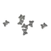 Zinc Alloy Spacer Beads Butterfly antique silver color plated DIY nickel lead & cadmium free Approx Sold By Bag