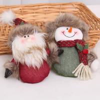 Napped Fabric Julehængende ornamenter, håndlavet, Nuttet & forskellige stilarter for valg, Solgt af PC