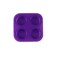 ENSEMBLE de moules époxy DE DIY, silicone, violet, 165x165x25mm, Vendu par PC
