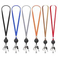 Nylon Cord Cellphone Lanyard, with ABS Plastic, portable & Unisex, more colors for choice, 452mm, Sold By PC