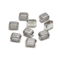 Stainless Steel Slide Charm, 304 Stainless Steel, Vacuum Ion Plating, DIY & different size for choice, more colors for choice, 100PCs/Lot, Sold By Lot