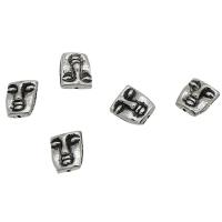 Tibetan Style Spacer Beads, antique silver color plated, DIY, nickel, lead & cadmium free, 10x12mm, Approx 100PCs/Bag, Sold By Bag