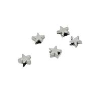 Tibetan Style Spacer Beads, Star, antique silver color plated, DIY, nickel, lead & cadmium free, 6x3mm, Approx 100PCs/Bag, Sold By Bag