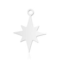 Stainless Steel Pendants, 304 Stainless Steel, Hexagram, Galvanic plating, Unisex, more colors for choice, 14x18.50mm, Approx 10PCs/Bag, Sold By Bag