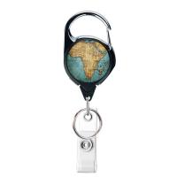 ABS Plastic Badge Holder with Zinc Alloy Unisex & retractable Sold By PC