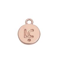 Zinc Alloy Pendants Flat Round plated Unisex nickel lead & cadmium free 10mm Approx Sold By Bag