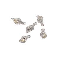 Tibetan Style Animal Pendants, Conch, plated, Unisex, more colors for choice, nickel, lead & cadmium free, 7x16mm, Approx 50PCs/Bag, Sold By Bag