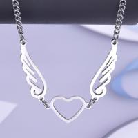 Stainless Steel Jewelry Necklace, 304 Stainless Steel, Vacuum Ion Plating, Unisex & different styles for choice & hollow, more colors for choice, Length:Approx 40 cm, Sold By PC