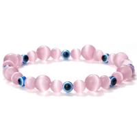 Evil Eye Jewelry Bracelet Gemstone with Resin  & for woman Length 7.5 Inch Sold By PC