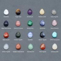 Cabochons en pierres précieuses, pierre gemme, larme, poli, DIY & différents matériaux pour le choix, plus de couleurs à choisir, 8x10mm, Vendu par PC