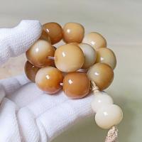 Wrist Mala Bodhi Root Carved fashion jewelry  Sold By PC