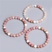 Gemstone Náramky, Drahokam, různé materiály pro výběr & různé velikosti pro výběr & pro ženy, Prodáno za Cca 7-8.6 inch Strand