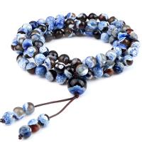 Agate Jewelry Bracelet Fire Agate fashion jewelry & multilayer & Unisex 6mm Sold Per Approx 27.56-31.5 Inch Strand