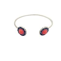 Jern Cuff Bangle, forgyldt, Justerbar & mode smykker & for kvinde & med rhinestone, flere farver til valg, 60mm, Solgt af PC
