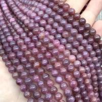 Gemstone Jewelry Beads, Ruby, Round, DIY & different size for choice, Sold By Strand