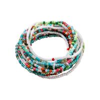 Bracelet châle , Seedbead, multicouche & pour femme, plus de couleurs à choisir, Longueur:Environ 81 cm, Vendu par PC