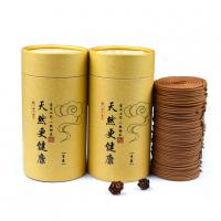 Natural Perfume Coil Incense, handmade, for home and office, 70mm, Sold By Box