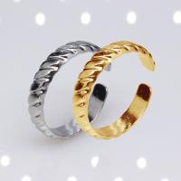 Stainless Steel Finger Ring 304 Stainless Steel Vacuum Ion Plating fashion jewelry & for woman 5mm Sold By PC