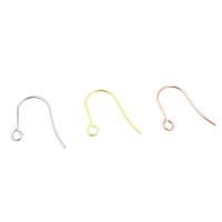 Stainless Steel Hook Earwire, 316L Stainless Steel, Vacuum Ion Plating, DIY & different size for choice, more colors for choice, 100PCs/Bag, Sold By Bag