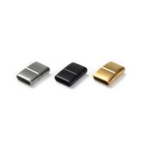 Stainless Steel Magnetic Clasp, 316L Stainless Steel, Vacuum Plating, DIY, more colors for choice, 12x3mm, 10PCs/Lot, Sold By Lot