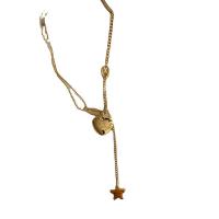 Mode-Multi-Layer-Halskette, Titanstahl, mit Verlängerungskettchen von 5cm, Modeschmuck & für Frau, keine, Länge:40 cm, verkauft von PC