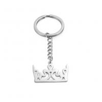 Bag Purse Charms Keyrings Keychains Titanium Steel plated fashion jewelry & Unisex & hollow 300124.8mm Sold By PC