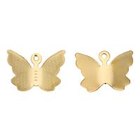 Stainless Steel Animal Pendants 304 Stainless Steel Butterfly high quality plated DIY Sold By Bag