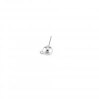 Stainless Steel Earring Stud Component 304 Stainless Steel fashion jewelry & Unisex original color Sold By PC