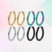 Stainless Steel Lever Back Earring, 304 Stainless Steel, Vacuum Ion Plating, fashion jewelry & Unisex, more colors for choice, 23x2.50mm, Sold By PC