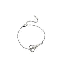 Titanium Steel Bracelet & Bangle, Scissors, Adjustable & fashion jewelry & for woman, more colors for choice, 32x15mm, Sold By PC
