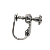 Stainless Steel Clip On Earring Finding, 304 Stainless Steel, Adjustable, original color, 13x12.50mm, Sold By PC