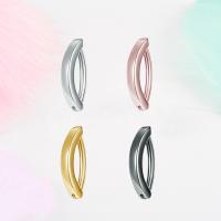 Nehrđajućeg čelika trbuh prsten, 304 nehrđajućeg čelika, modni nakit & za žene, više boja za izbor, 10x1.60mm, Prodano By PC