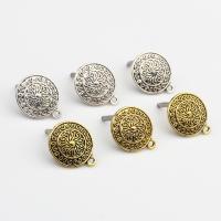 Tibetan Style Earring Findings, plated, DIY, more colors for choice, nickel, lead & cadmium free, 19x23mm, 10PCs/Bag, Sold By Bag