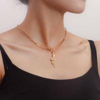 Tibetan Style Jewelry Necklace, gold color plated, for woman, Length:Approx 17.55 Inch, 10PCs/Lot, Sold By Lot