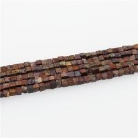 Leopard Skin Jasper Beads, Leopard Skin Stone, Square, polished, DIY, 4x4mm, 5Strands/Lot, Sold By Lot