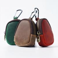 Full Grain Cowhide Leather Key Bag, with Iron, multifunctional & Unisex, more colors for choice, 85x75x25mm, Sold By PC