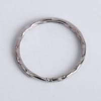 Jern split ring, du kan DIY, nikkel, bly & cadmium fri, 25mm, 10pc'er/Bag, Solgt af Bag