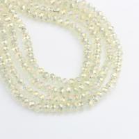Perles cristal, Rond, DIY & facettes, 4mm, Vendu par Environ 38 cm brin