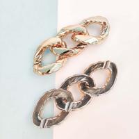 Acrylic Linking Ring, gold color plated, DIY & different size for choice, golden, 500PCs/Bag, Sold By Bag