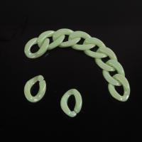 Acrylic Linking Ring, plated, DIY, more colors for choice, 17x25mm, 200PCs/Bag, Sold By Bag