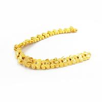 Bracelets en laiton, coeur, Placage de couleur d'or, bijoux de mode & pour femme, doré, protéger l'environnement, sans nickel, plomb et cadmium, Longueur:18 cm, Vendu par PC