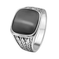 Tibetan Style Finger Ring, Geometrical Pattern, antique silver color plated, different size for choice & for man & enamel, nickel, lead & cadmium free, 13mm, US Ring Size:7-11, Sold By PC