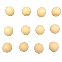 Perles bijoux en résine, Rond, gravé, DIY & imitation ivoire, ivoire, 12mm, Environ 500PC/sac, Vendu par sac