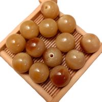 Resin Jewelry Beads, Round, epoxy gel, imitation ox bone & DIY & different size for choice, coffee color, Sold By Bag