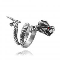 Rhinestone Stainless Steel Finger Ring 316 Stainless Steel & for man & with rhinestone 53.50mm Sold By PC