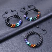 Gemstone Bracelets handmade Double Layer & Unisex 16mm Length Approx 7.5-11.8 Inch Sold By PC