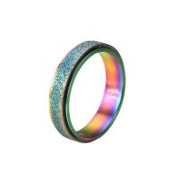 خاتم إصبع الفولاذ المقاوم للصدأ, 304 الفولاذ المقاوم للصدأ, مجوهرات الموضة & للجنسين & حجم مختلفة للاختيار, المزيد من الألوان للاختيار, تباع بواسطة PC