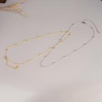 Halskette, 316 L Edelstahl, mit Verlängerungskettchen von 5cm, DIY & für Frau, keine, Länge 45 cm, verkauft von PC