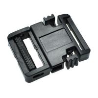 Plastic Release Buckle DIY black Sold By PC